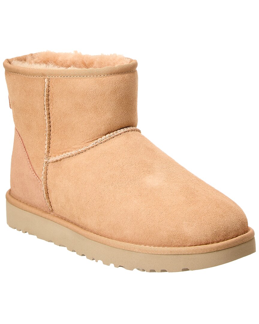 Ugg Classic Mini Ii Mustard Seed Boots In Brown