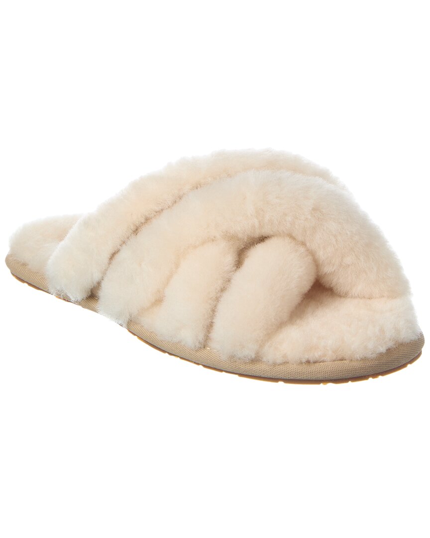 Ugg Scuffita Shearling Slipper In Neutral