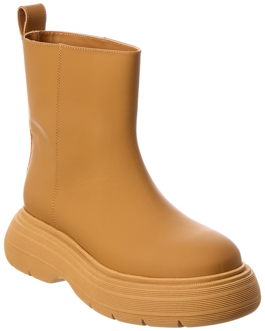 Gia Borghini X Pernille Teisbaek Leather Boot In Brown