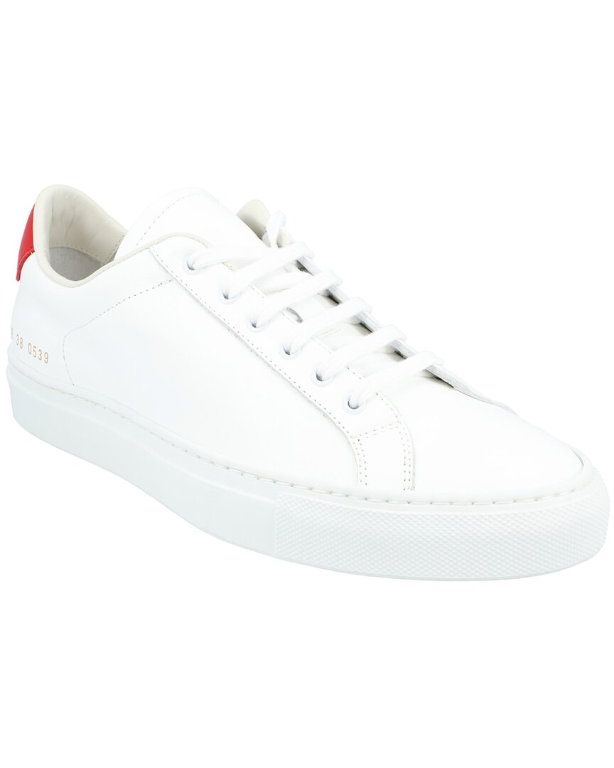Common Projects Original Achilles Leather Sneakers In White