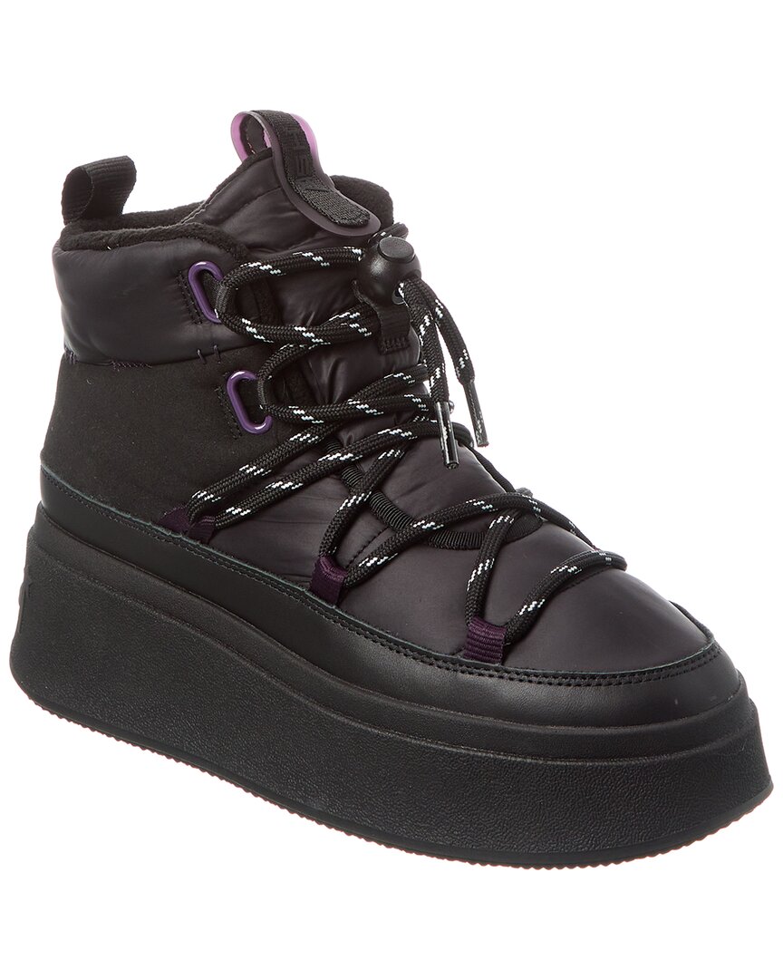 Ash Montana Platform Sneaker In Black