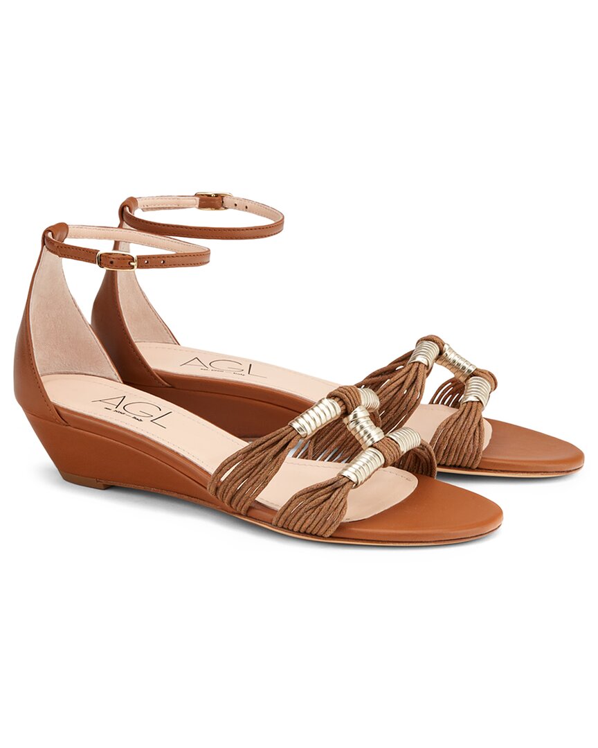 Agl Attilio Giusti Leombruni Agl Wenda Ankle Strap Leather Sandal