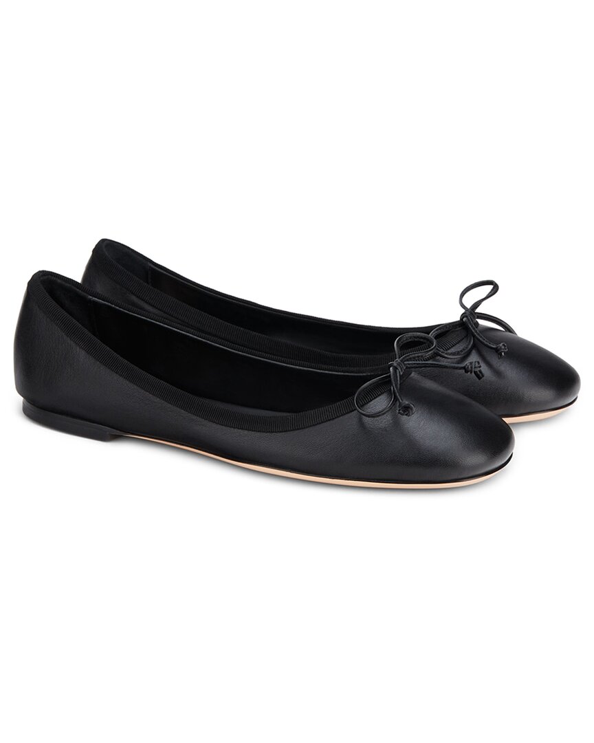 Agl Attilio Giusti Leombruni Agl Kala Leather Ballet Flat In Black
