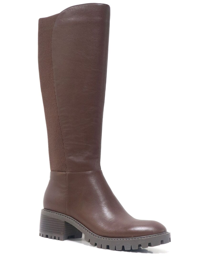 Kenneth Cole New York Riva Leather Boot Womens  7.5