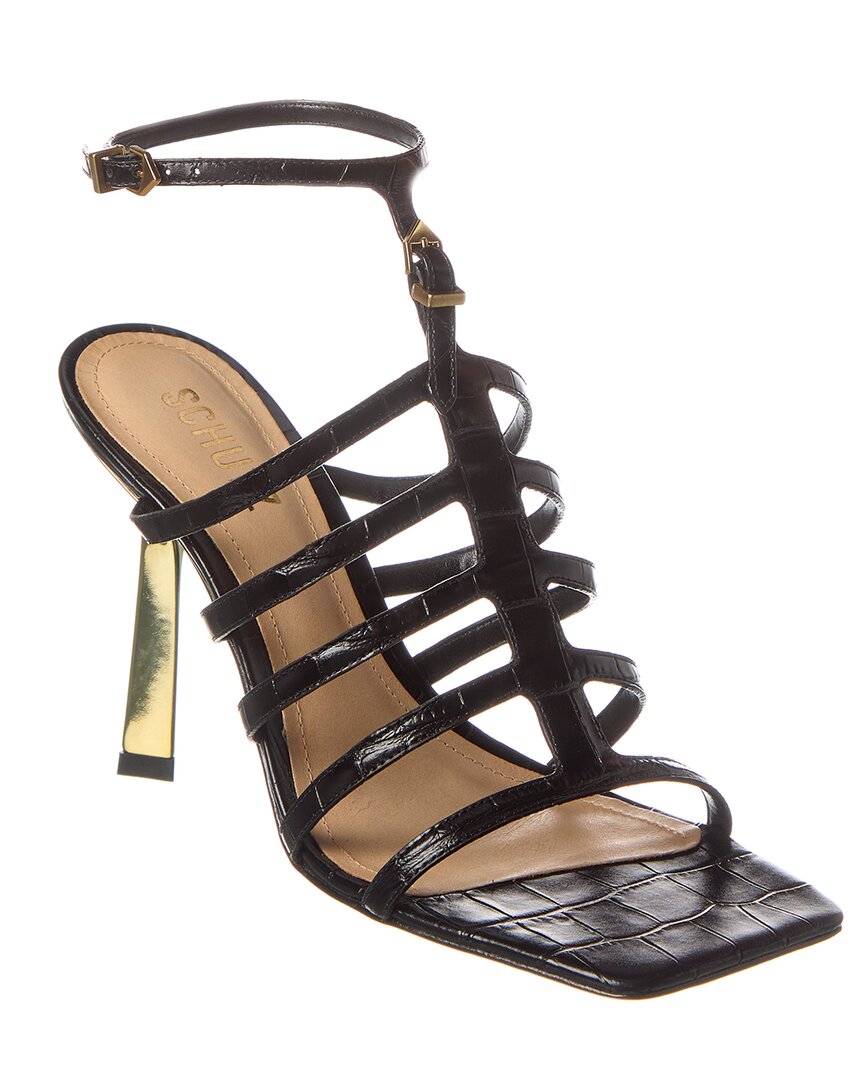 SCHUTZ SCHUTZ HAYDEN LEATHER GLADIATOR SANDAL