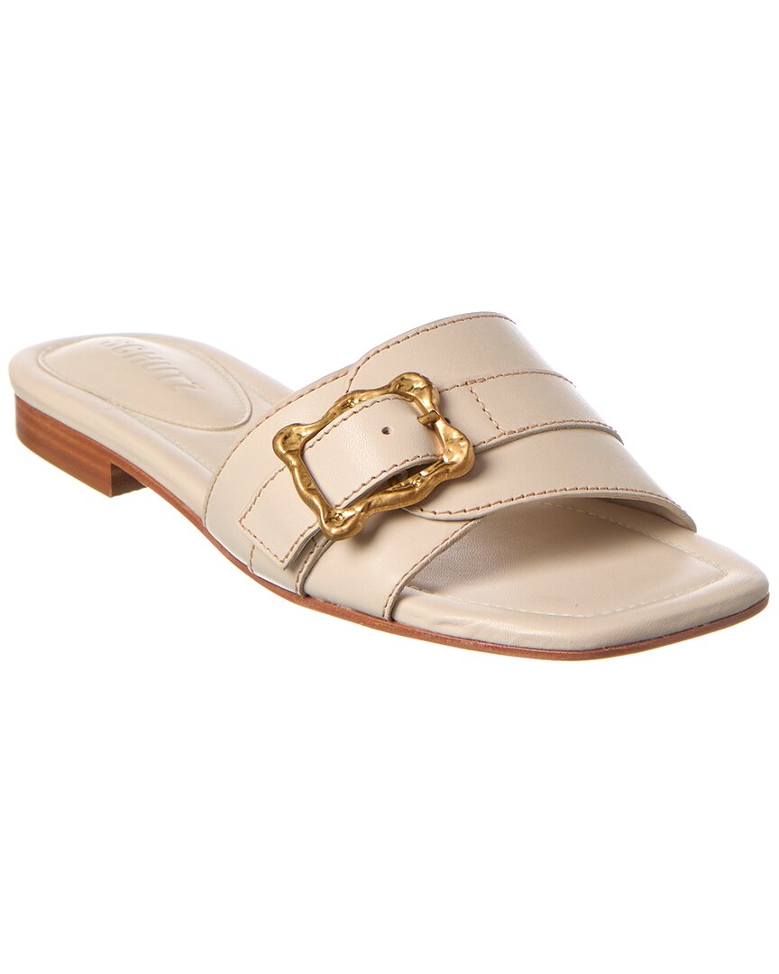 SCHUTZ SCHUTZ WAVY LEATHER SANDAL