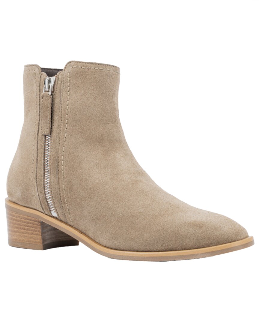 Aquatalia Romana Weatherproof Suede Boot In Brown