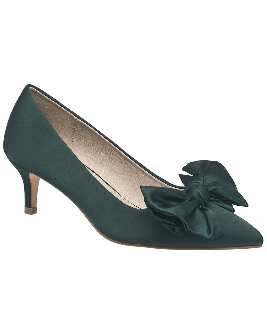 French Connection Hayleybow Pump In Green