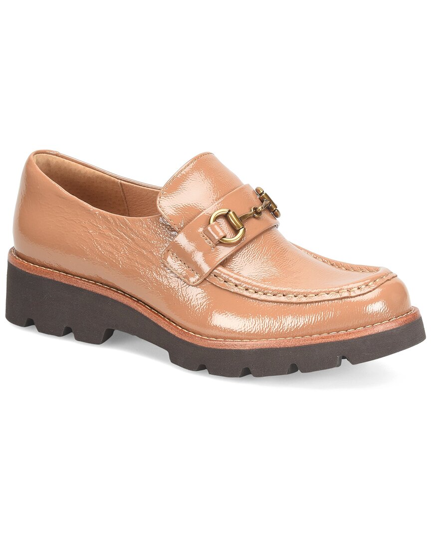 Söfft Prewitt Crinkle Patent Leather Loafer