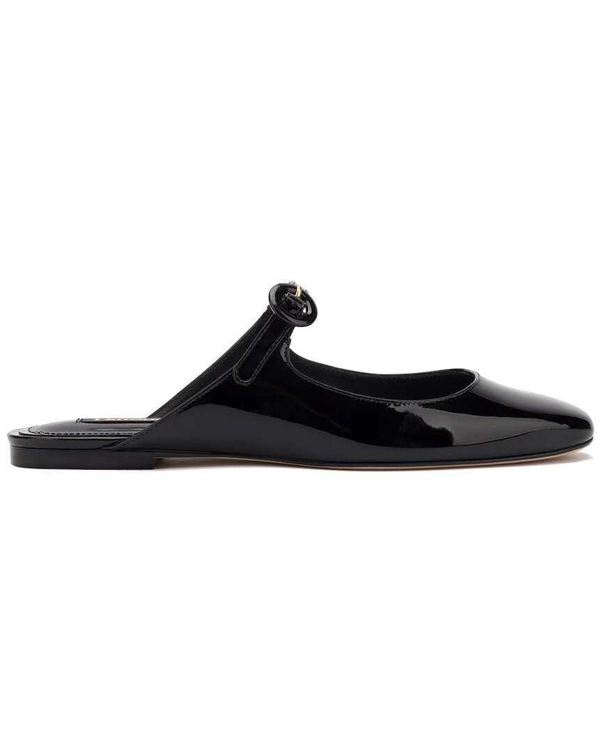 Larroude Blair Patent Flat Mule