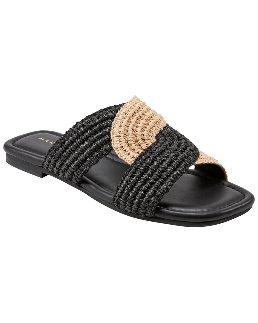 Marc Fisher Ltd Navie Slide Sandal In Black
