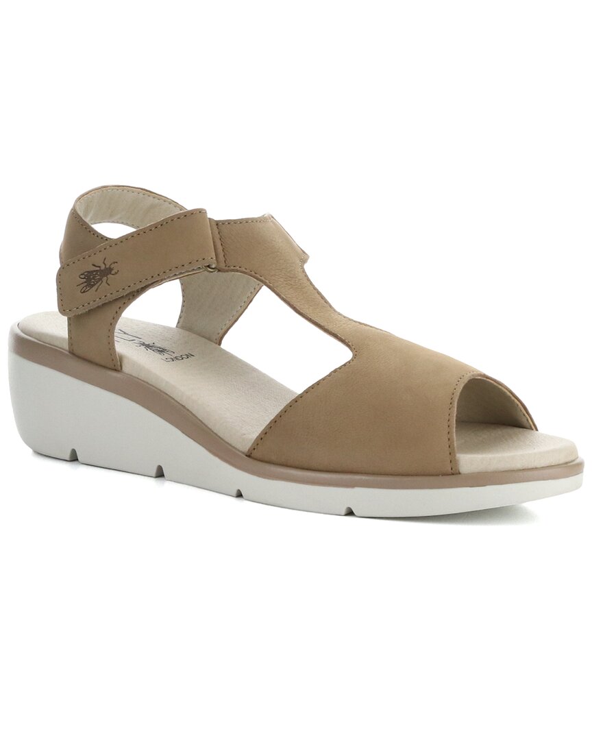 FLY LONDON FLY LONDON NOVA SUEDE WEDGE SANDAL 
