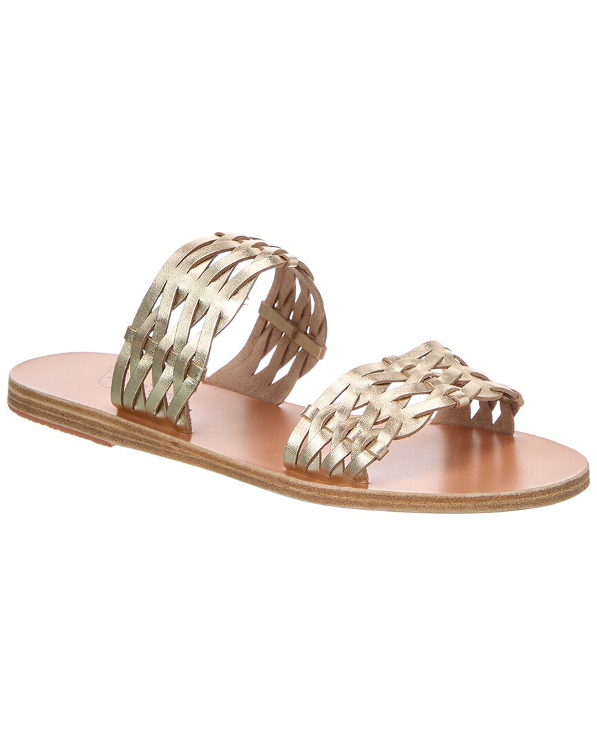 Ancient Greek Sandals Melia Woven Leather Sandal