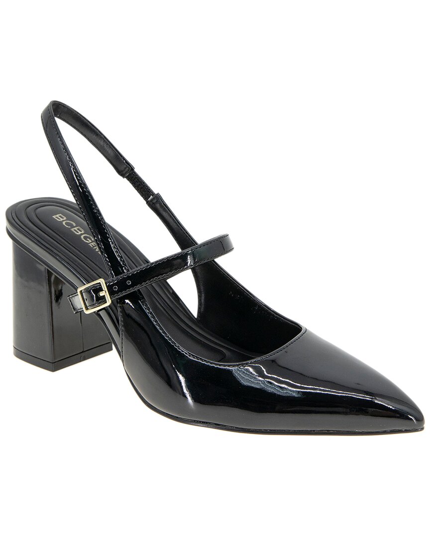 Bcbgeneration Gillian Womens Adjustable Manmade Slingback Heels