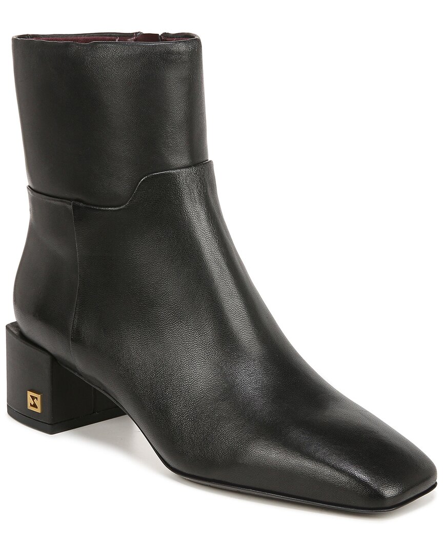 Franco Sarto Flexa Fabi Leather Bootie In Black