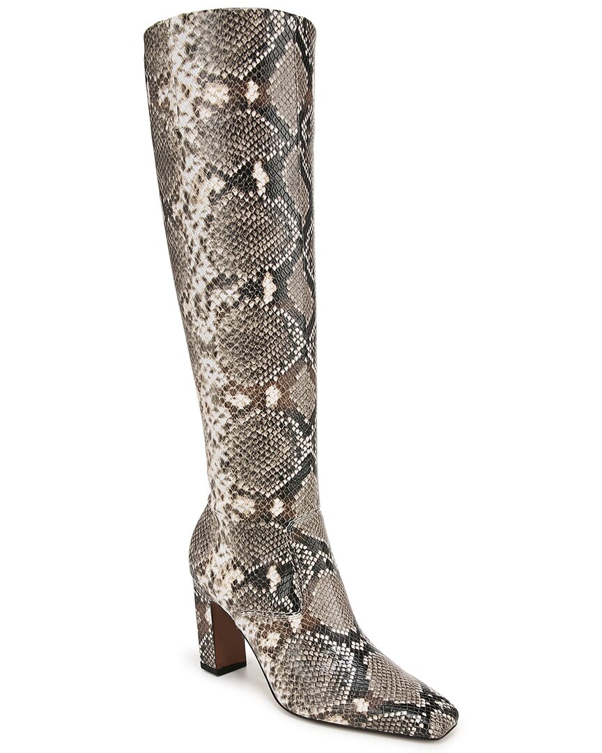 Franco Sarto Bowman Snakeskin Embossed Knee High Boot
