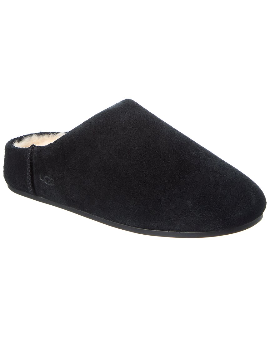 Ugg Elea Suede Slipper In Black