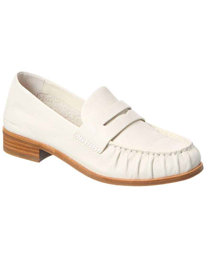 Rag & Bone Sid Leather Loafer In White