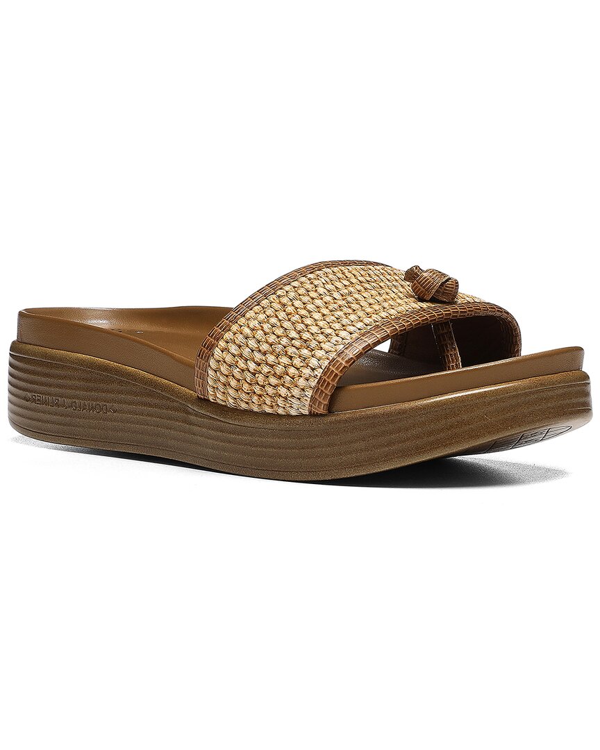 Donald Pliner Farrah Platform Sandal In Brown