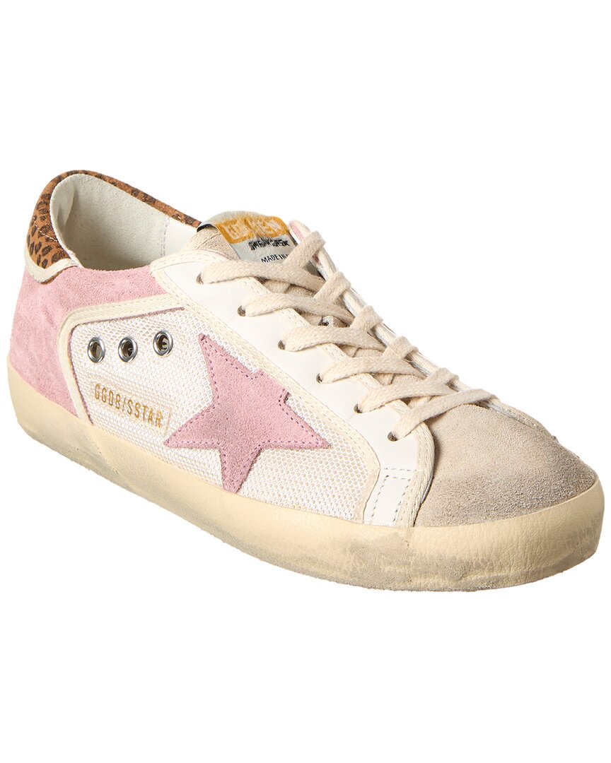 Shop Golden Goose Superstar Leather Sneaker