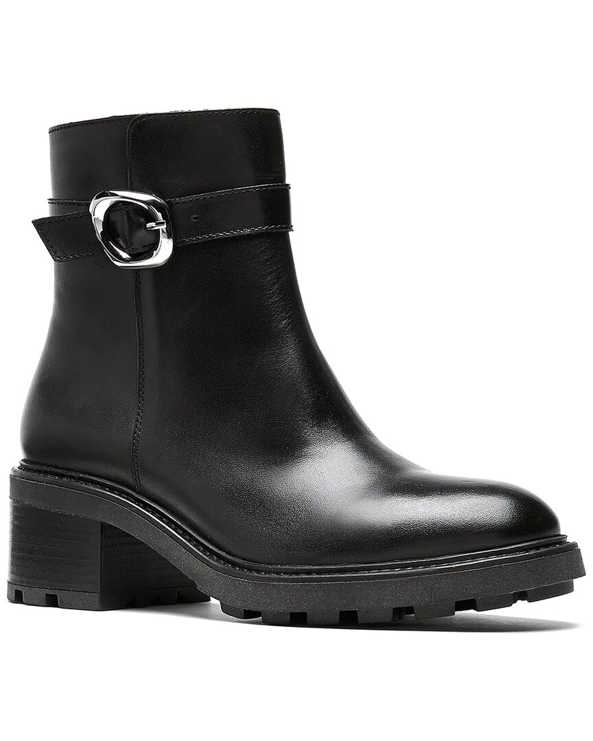 La Canadienne Avon Suede Bootie In Black