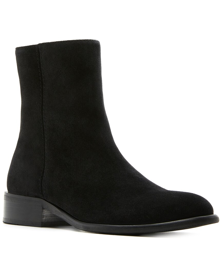La Canadienne Arya Suede Boot In Black