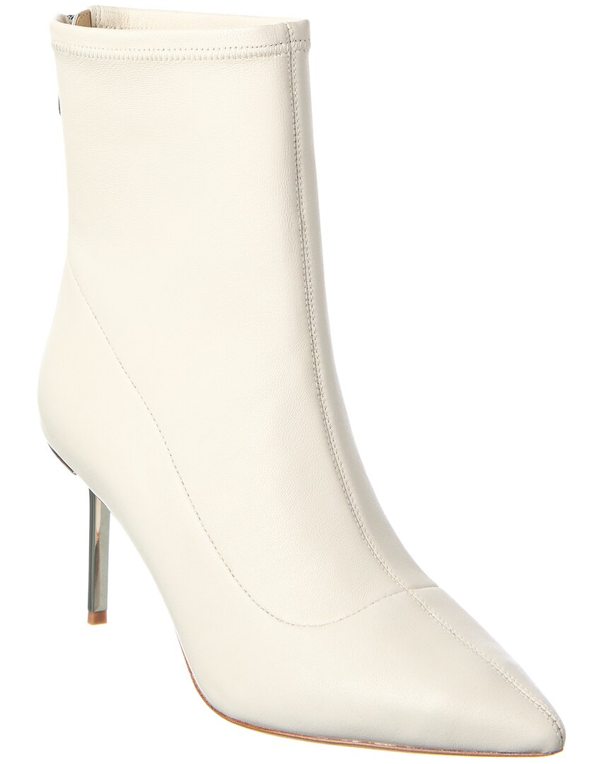 L Agence L'agence Zoe Leather Bootie In Black