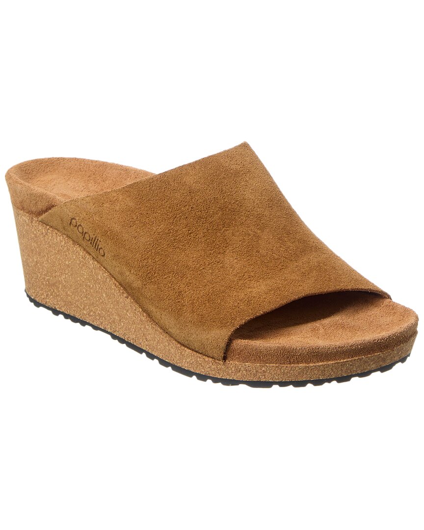 Birkenstock Papillio By  Namica Narrow Suede Wedge Sandal