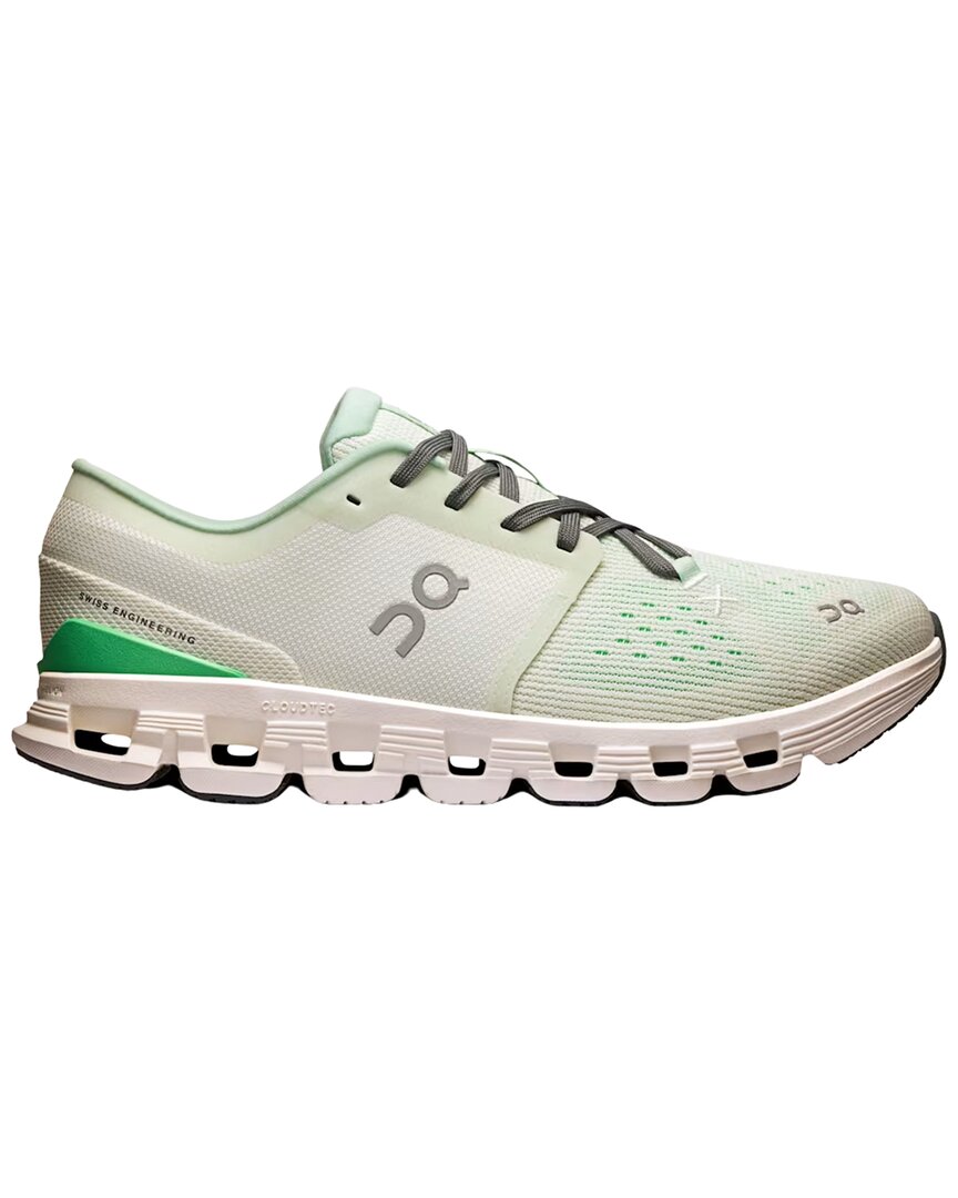 On Running Cloud X 4 Sneaker In Green
