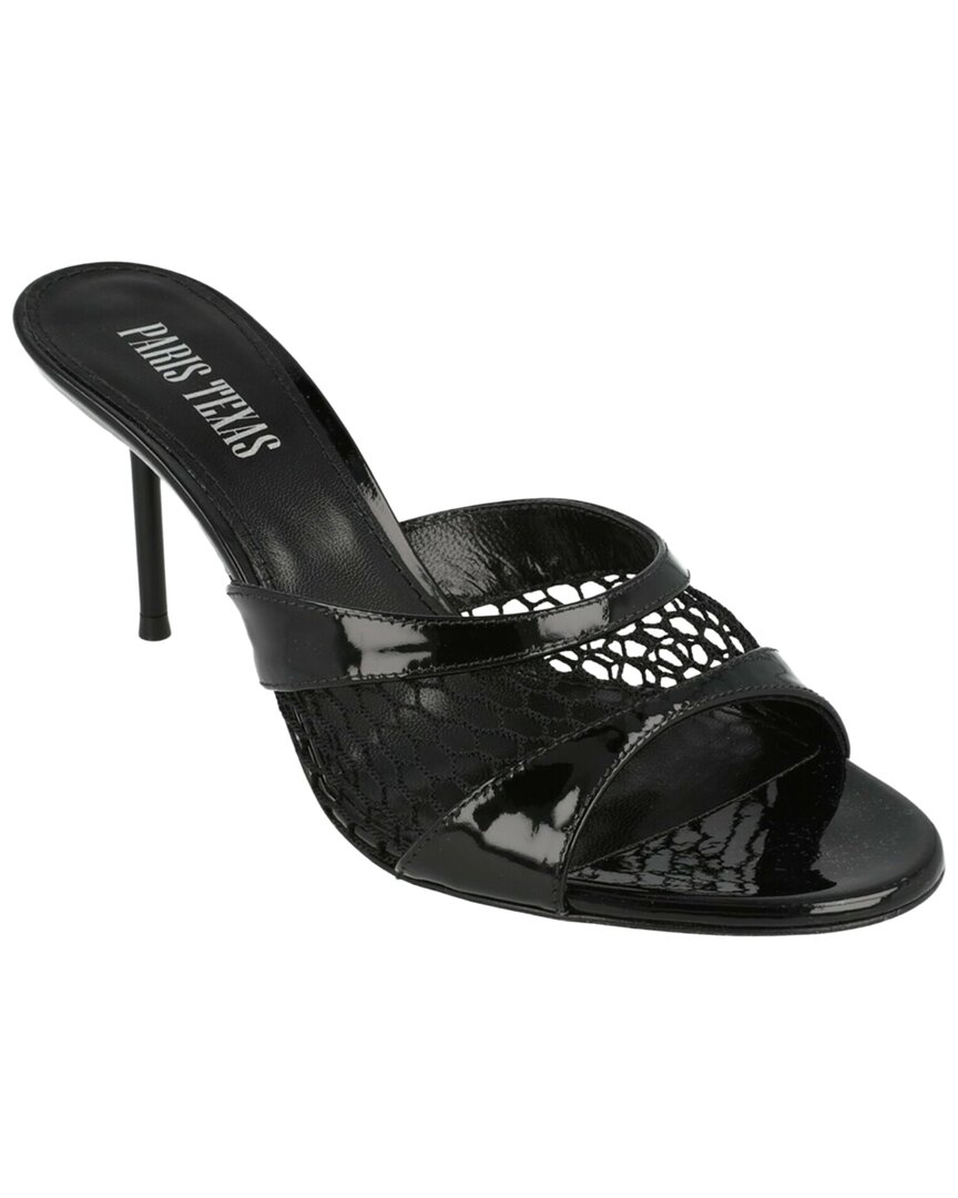 Paris Texas Lidia Patent Mule In Black
