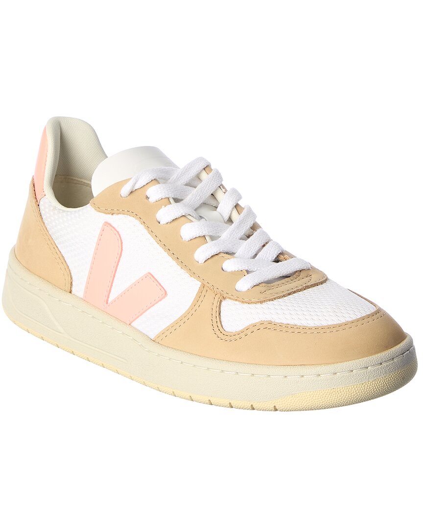 Veja V10 Chromefree Low-top Sneakers In Pink