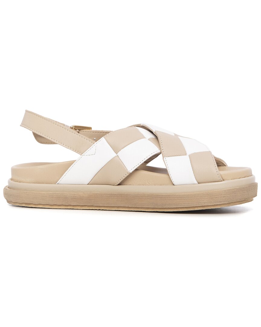 Alohas Marshmallow Leather Sandal In Neutral