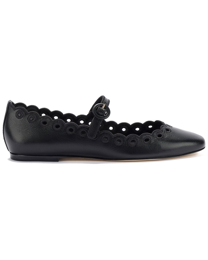 Larroude Blair Leather Ballet Flat