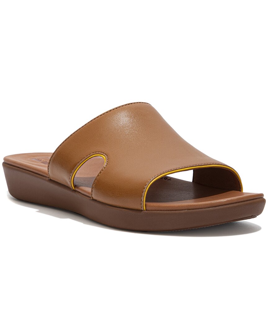 FITFLOP FITFLOP H-BAR LEATHER SLIDE