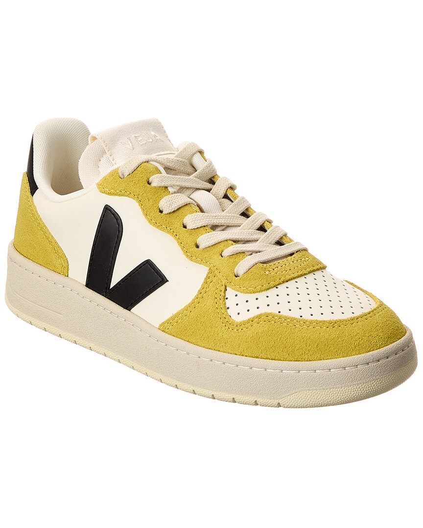 Veja V-10 Prime Suede & Leather Sneaker