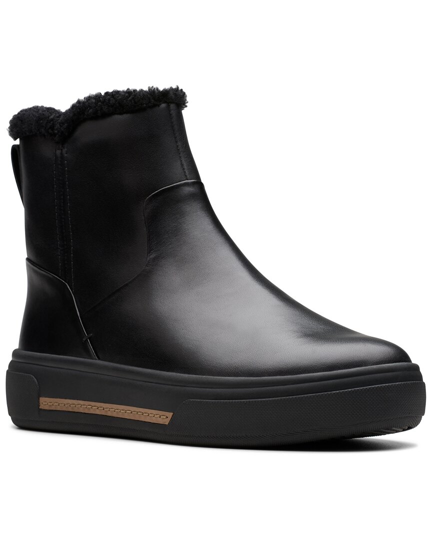 Clarks Hollyhock Lane Leather Bootie In Black