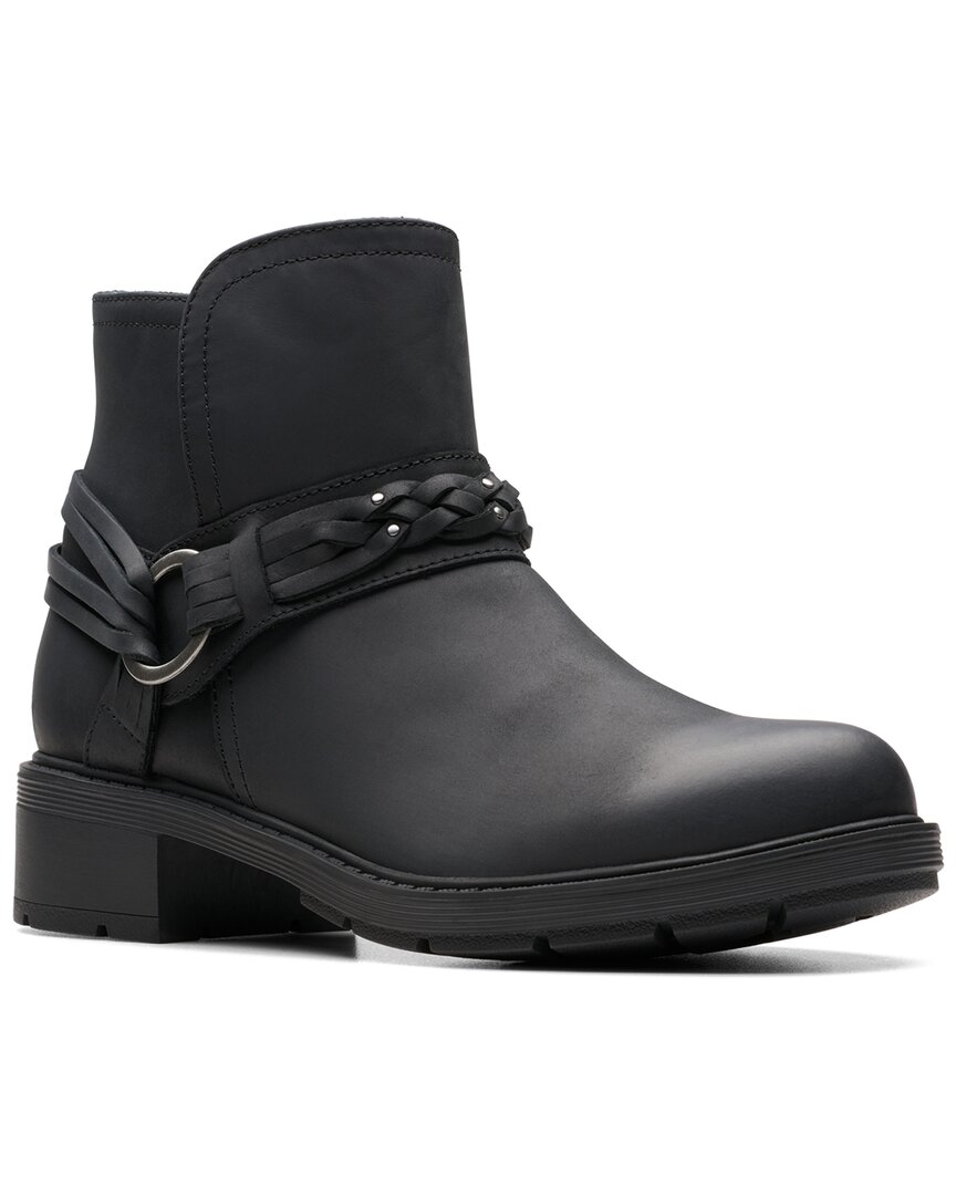 Clarks Hearth Kaylie Leather Bootie In Multi
