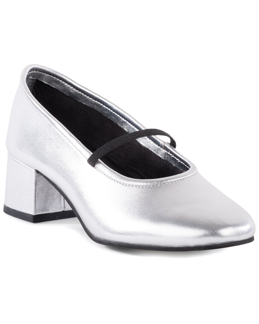 Seychelles Dusk To Dawn Mary Jane Pump In Metallic