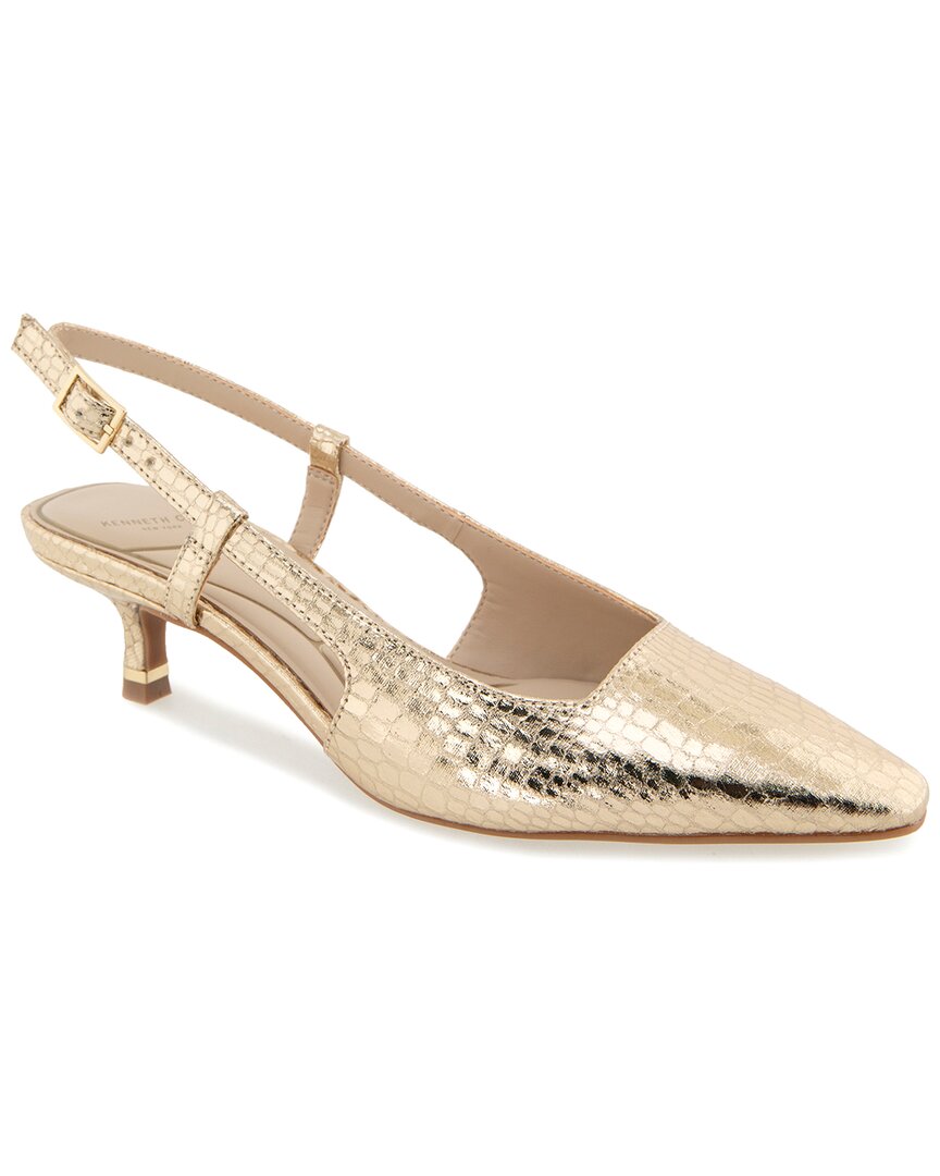 Kenneth Cole New York Martha Pump In Gold