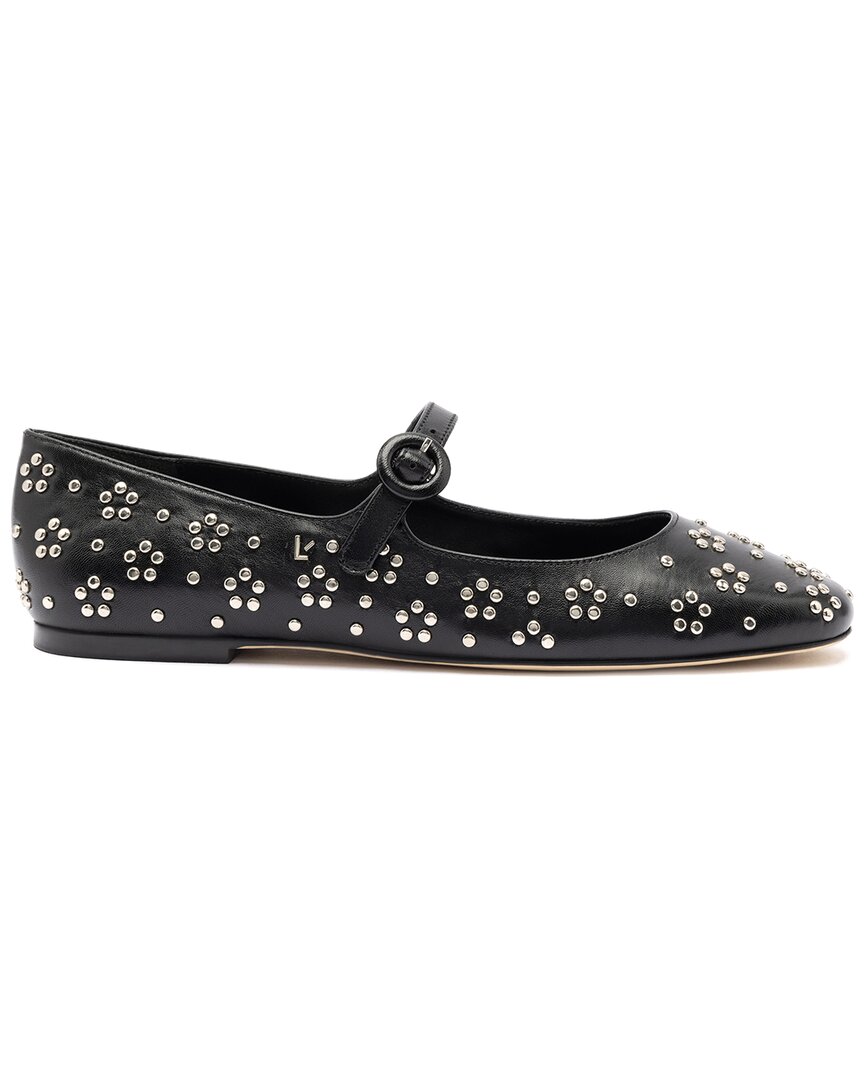 Larroude Larroudé Blair Leather Ballet Flat