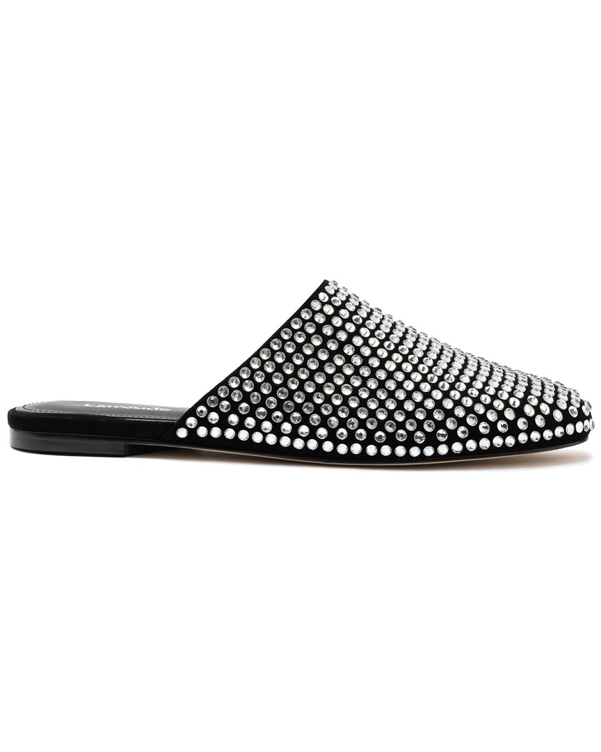 Larroude Larroudé Venice Suede Flat Mule
