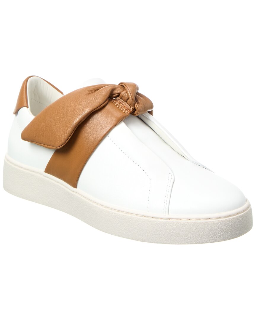 Alexandre Birman Asymmetric Clarita Leather Sneaker