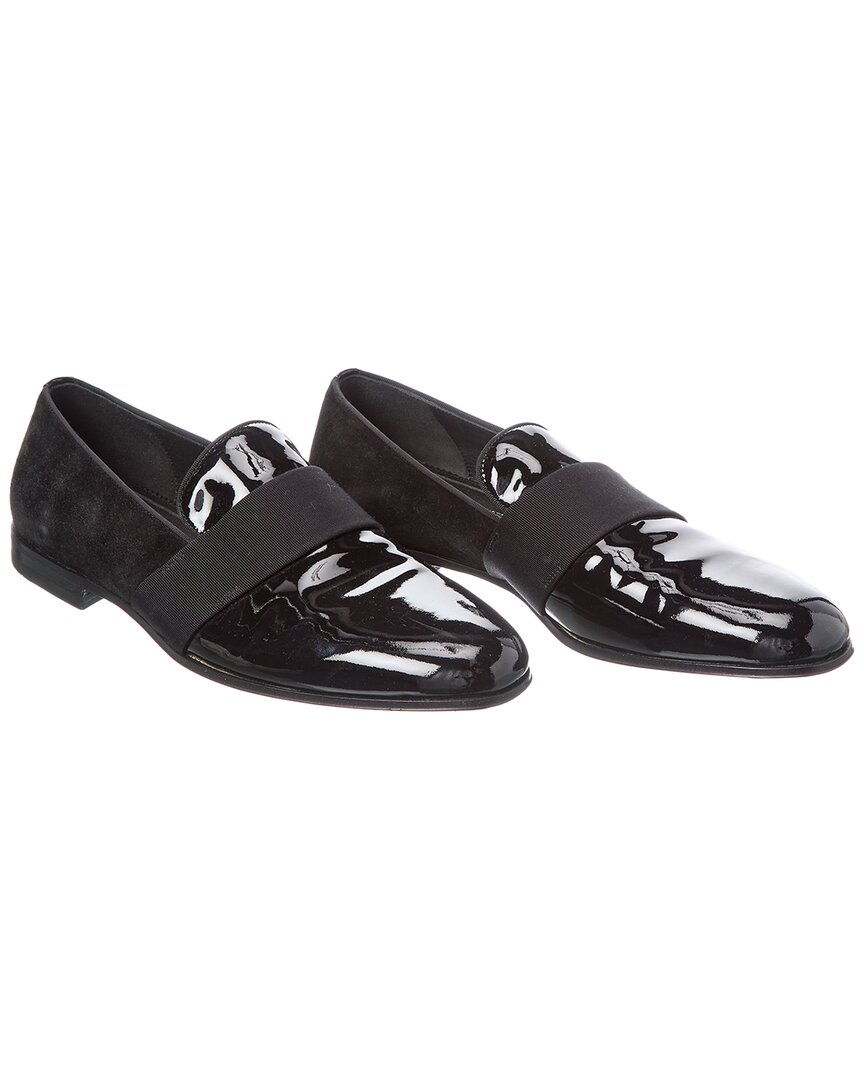 Ferragamo Patent & Suede Loafer (authentic Pre-loved)