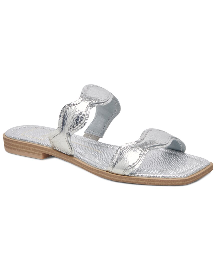 Dolce Vita Ilva Low Slide Sandal In Silver