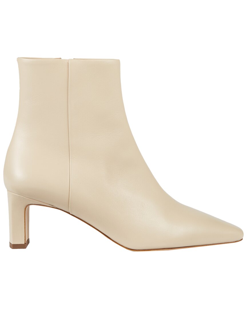 Lk Bennett Womens Tan-sand Margaux Heeled Leather Ankle Boots In Neutral