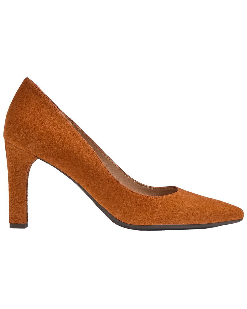 Lk Bennett L. K.bennett Tess Leather Closed Court In Brown
