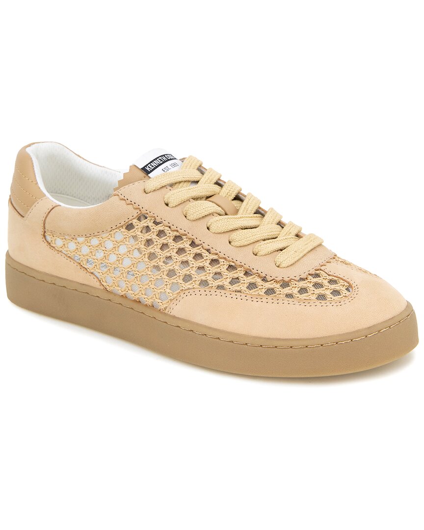 Kenneth Cole New York Sam Natural Mesh Sneaker In Brown