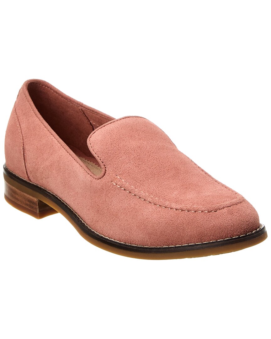 Shop Sperry Fairpoint Suede Loafer In Pink