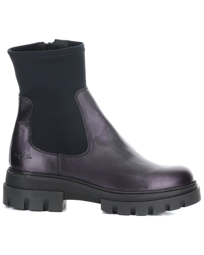 Bos. & Co. Bos & Co Five Leather Boot In Purple