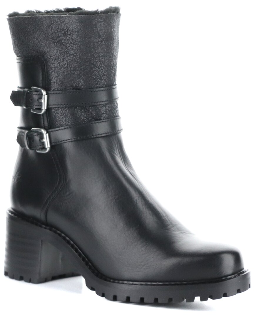 Bos. & Co. Bos & Co Iliad Leather Boot In Black